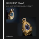 Pandant Faberge cu Alexandrit